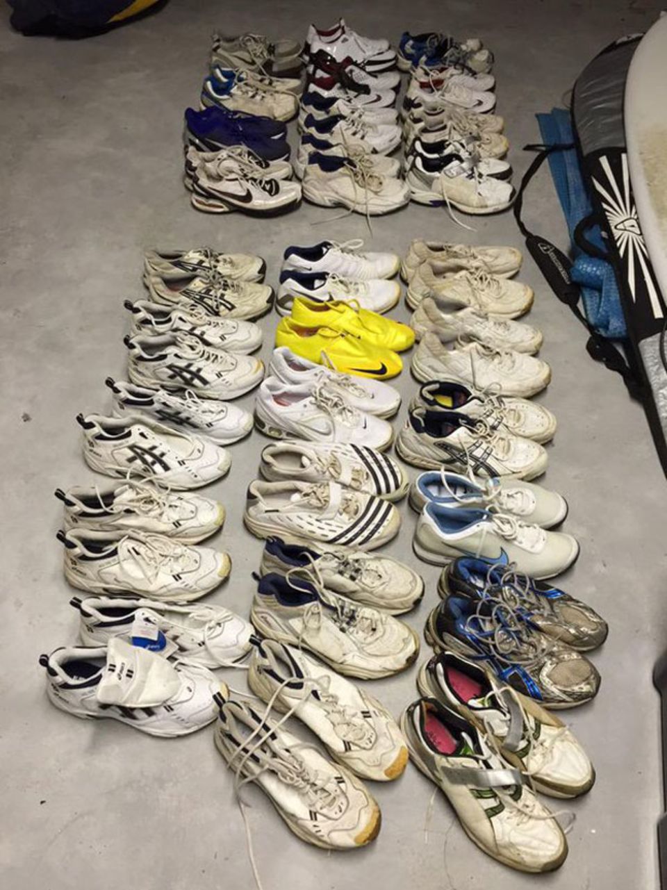 Best foot forward: Steyn got New Balance to design a perfect set of boots for him using the best bits of his older ones