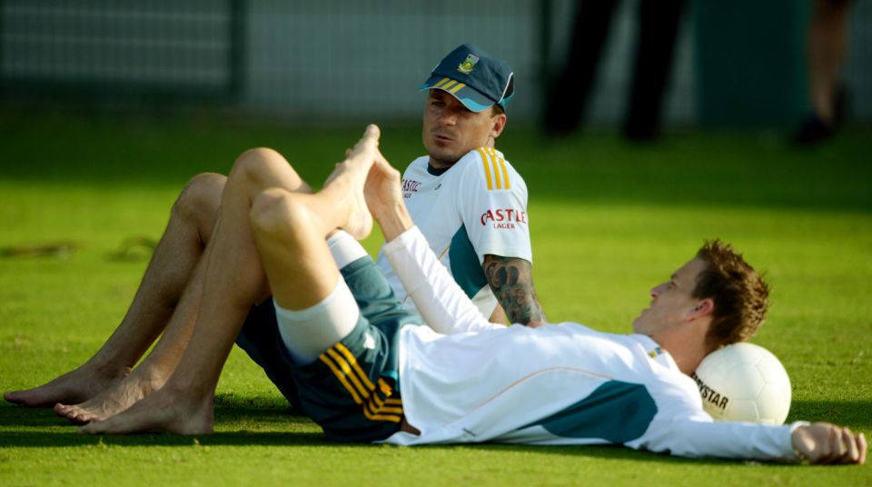 "I have now developed my own thing where I hope that Morne Morkel is at mid-off or mid-on. We talk about fishing. We are just trying to find a way to let the brain relax"