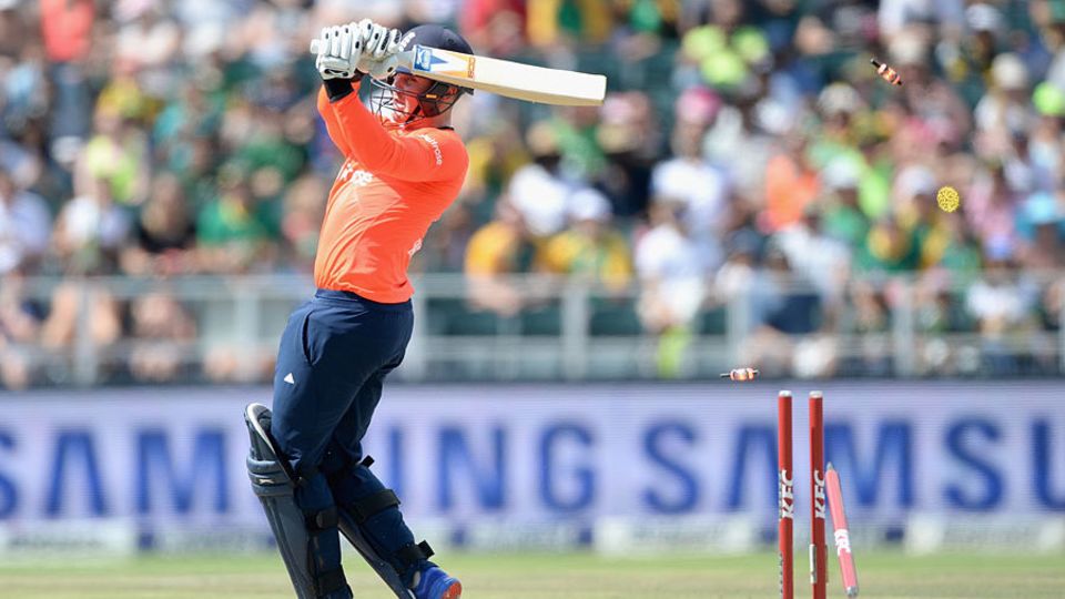 England's batting spluttered towards the end of the tour before a final meltdown
