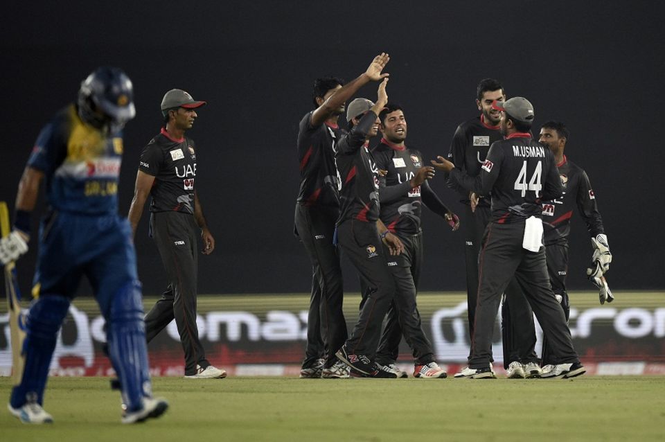 UAE cashed in on the quick wickets and restricted Sri Lanka to 129 for 8 in their 20 overs