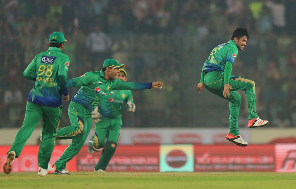Mohammad Amir was swinging the ball in, and the Indian batsmen out