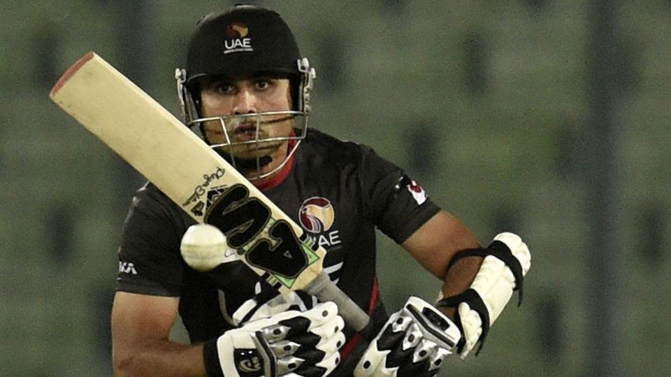 Shaiman Anwar's maiden T20I hundred consisted of sixteen boundary shots