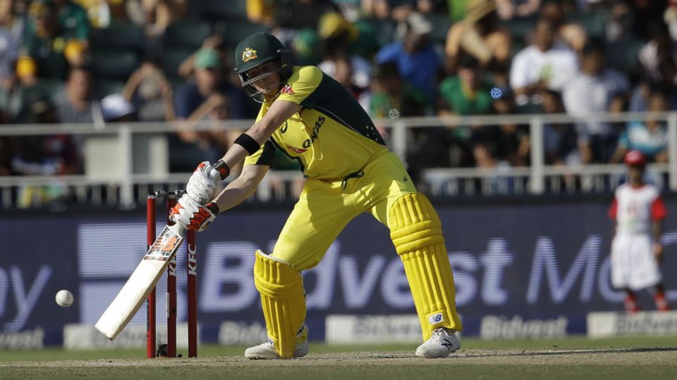 Steven Smith again struggled to find his fluency and Australia lost early wickets in the chase