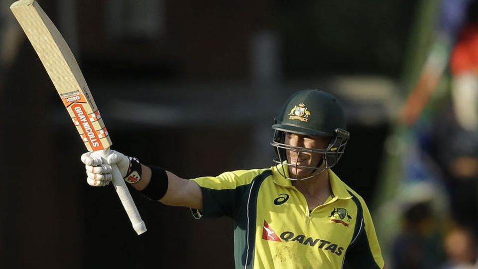 David Warner top-scored with 77 in Australia's chase