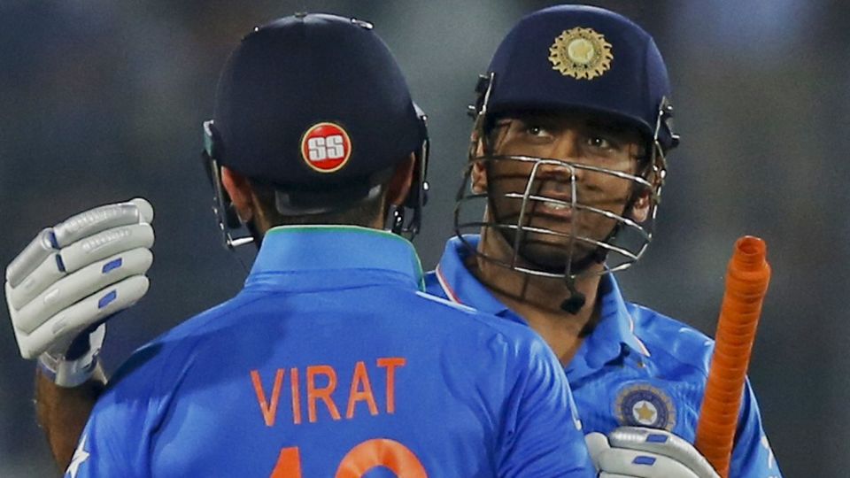 Dhawan fell with India on 99, but Kohli and MS Dhoni took India home with eight wickets and seven balls to spare