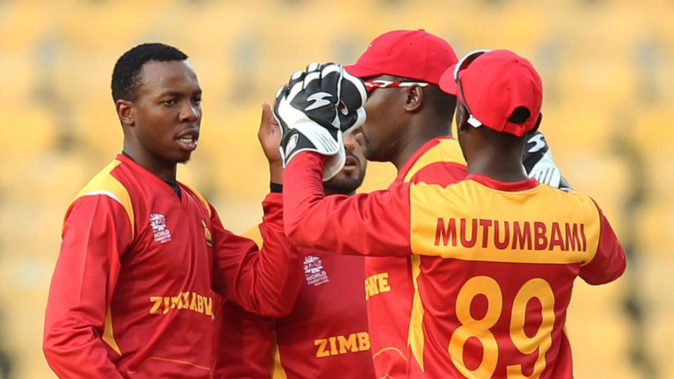 Wellington Masakadza picked up two crucial wickets in the final over