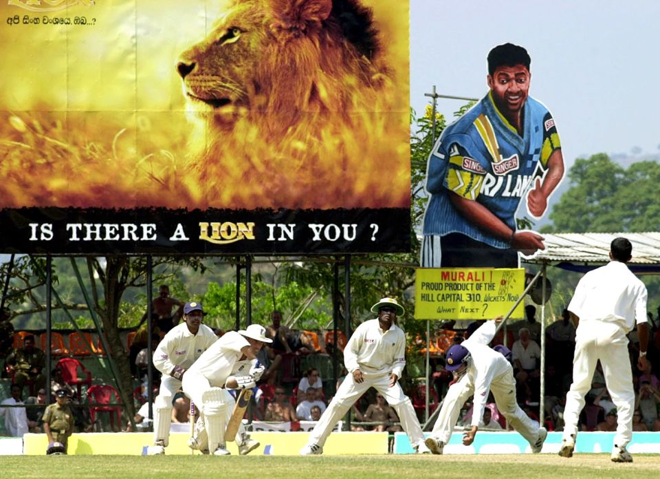 Murali ended the series fourth on the wickets table, with an average of 30.07 and a strike rate of 101.1