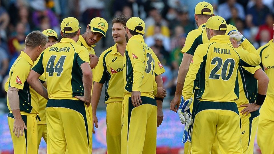 Shane Watson bowled for the first time in the series and removed Faf du Plessis