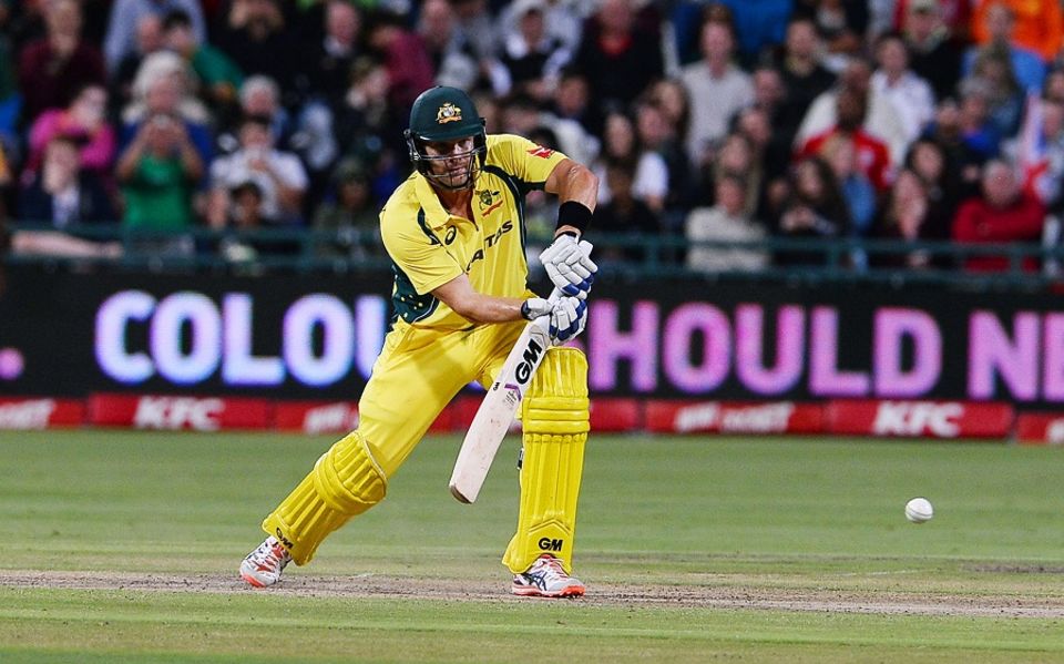 Shane Watson helped Australia to a solid start in their chase
