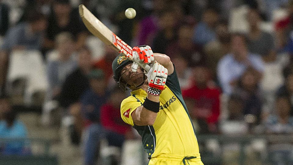 David Warner again brought out a full range of strokes