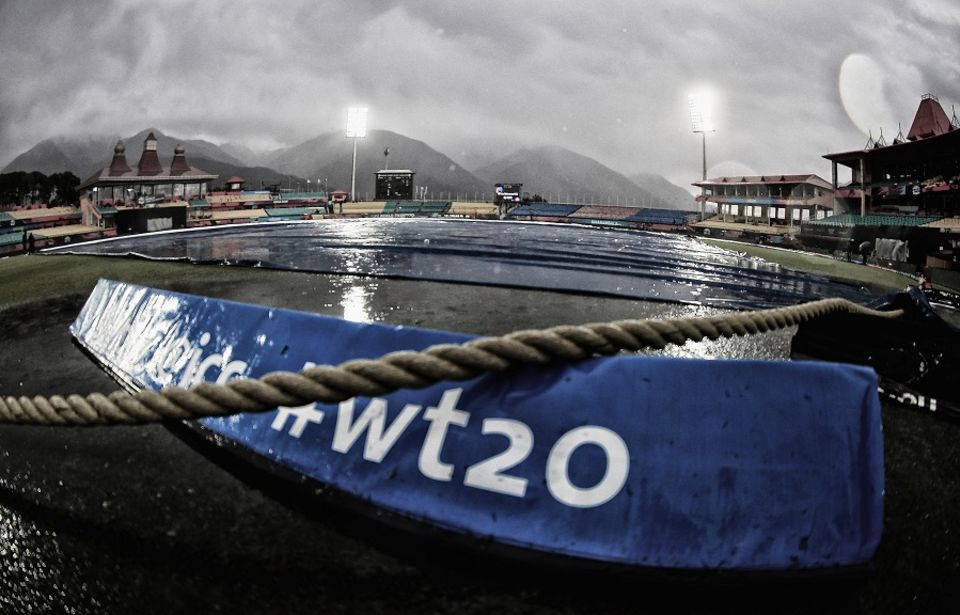 But the teams and spectators had to wait for a long time as persistent rain delayed the start