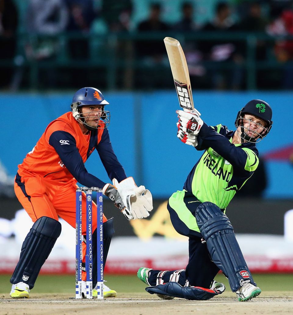 Ireland struggled to get partnerships going right from the start despite numerous swings from the batsmen