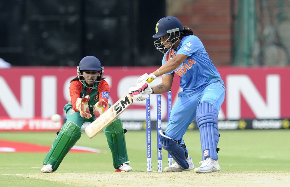 File photo - Veda Krishnamurthy struck her second fifty in the three-match series