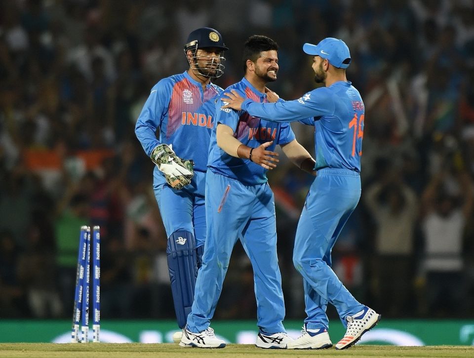 Raina showed off his reflexes when he ran Ross Taylor out for 10 with a slick piece of fielding