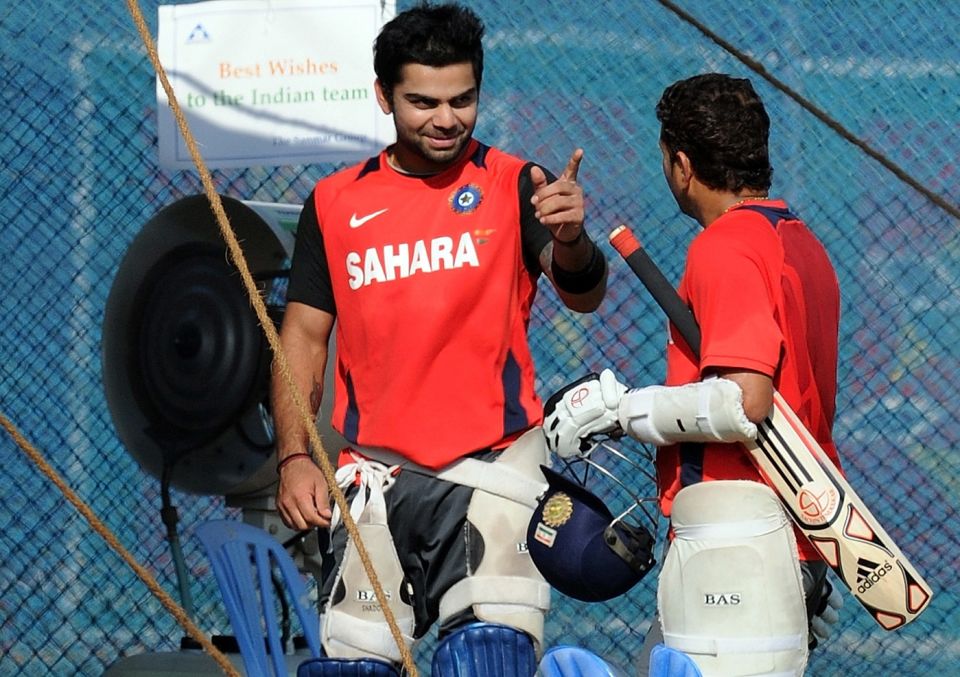 Part of the reason why Kohli can play with the freedom he does is because of the batting legacy Tendulkar has left behind