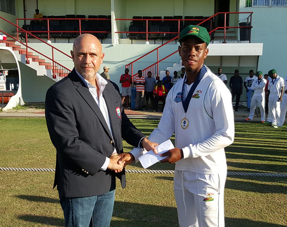 On Shimron Hetmyer: "He's a very good young talent and he's pretty much got shots all over the park"