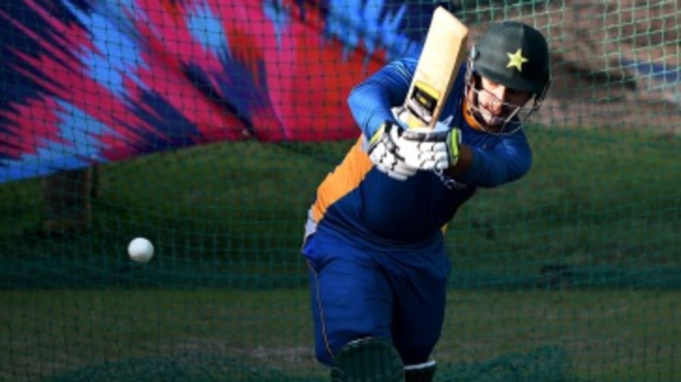 Sharjeel Khan tunes up in the nets