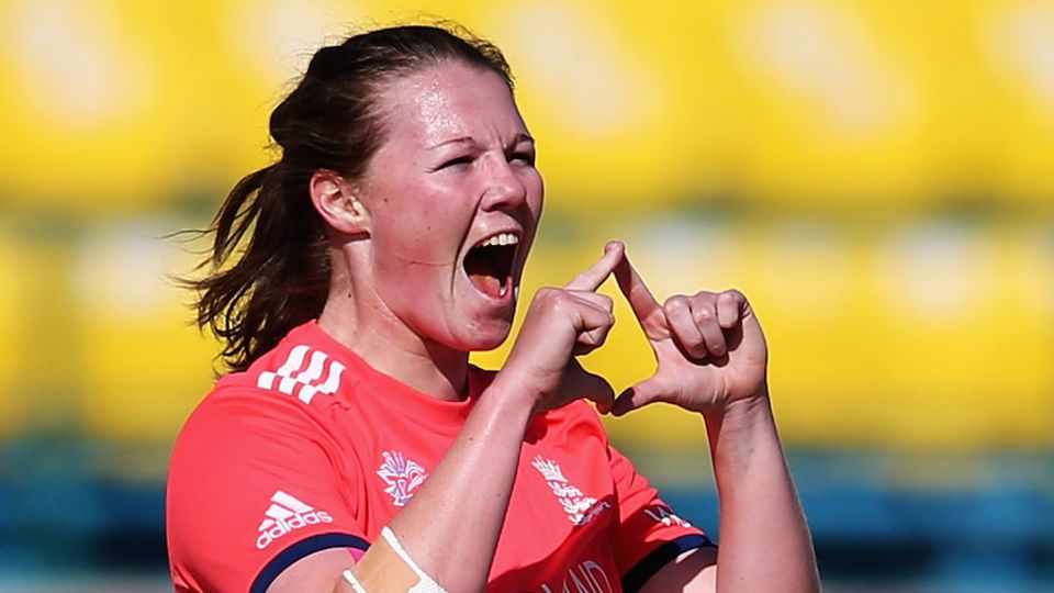 Anya Shrubsole won England's player of the year award for 2015