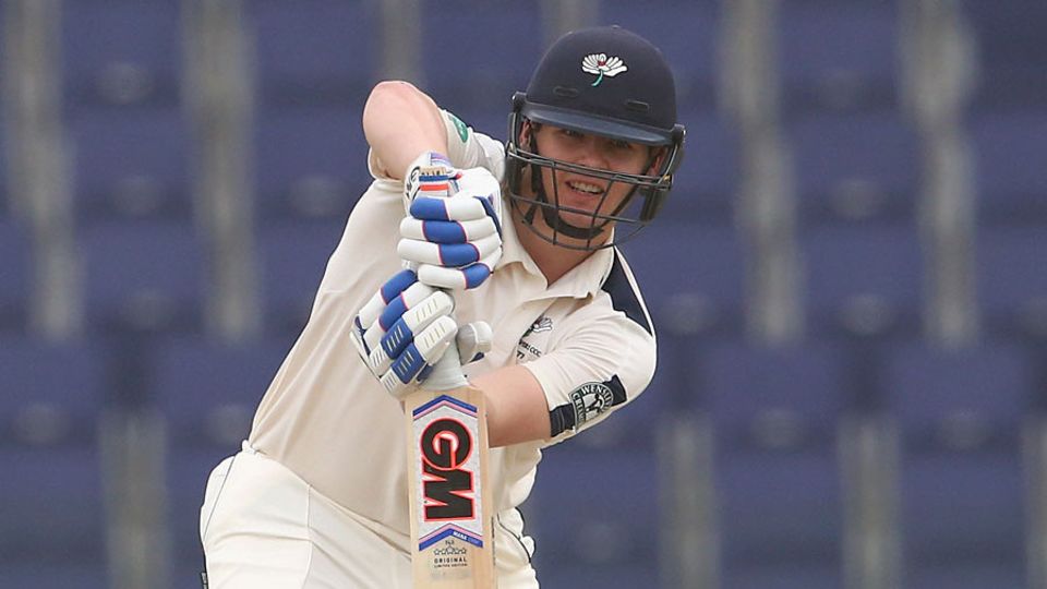 Alex Lees made 86 in Yorkshire's second innings