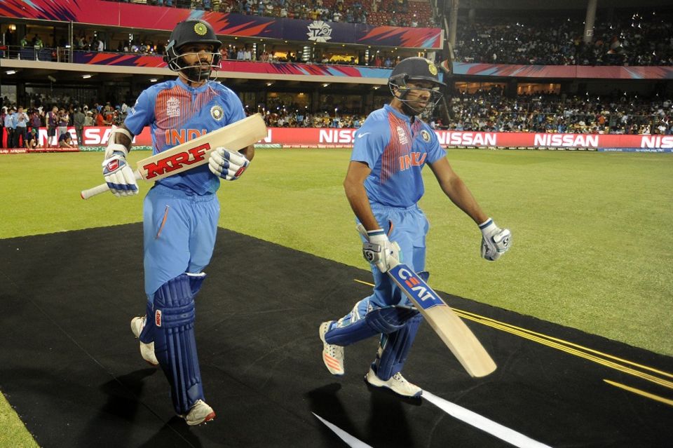 India picked Rohit Sharma and Shikhar Dhawan as the frontline openers and Ajinkya Rahane as the third opener