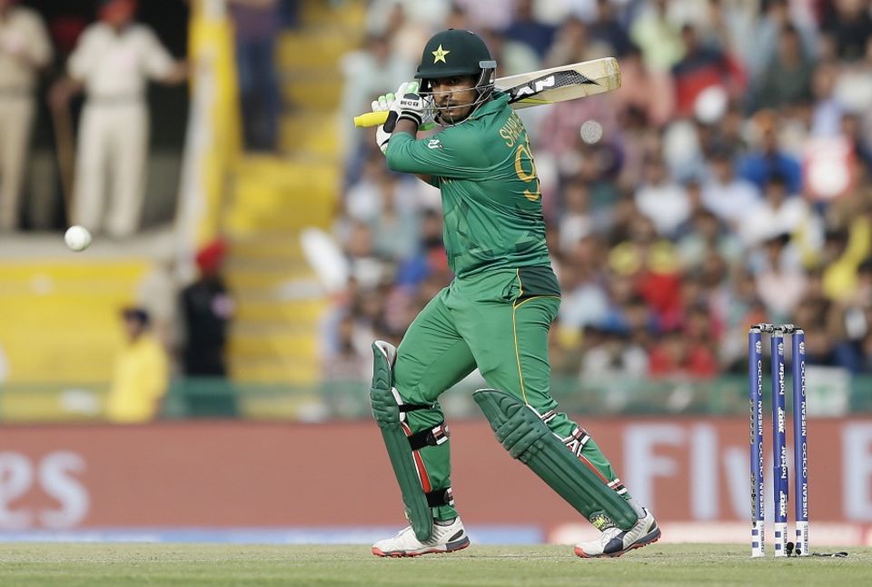 File photo: Sharjeel Khan hit seven fours and three sixes in his 74-ball 90