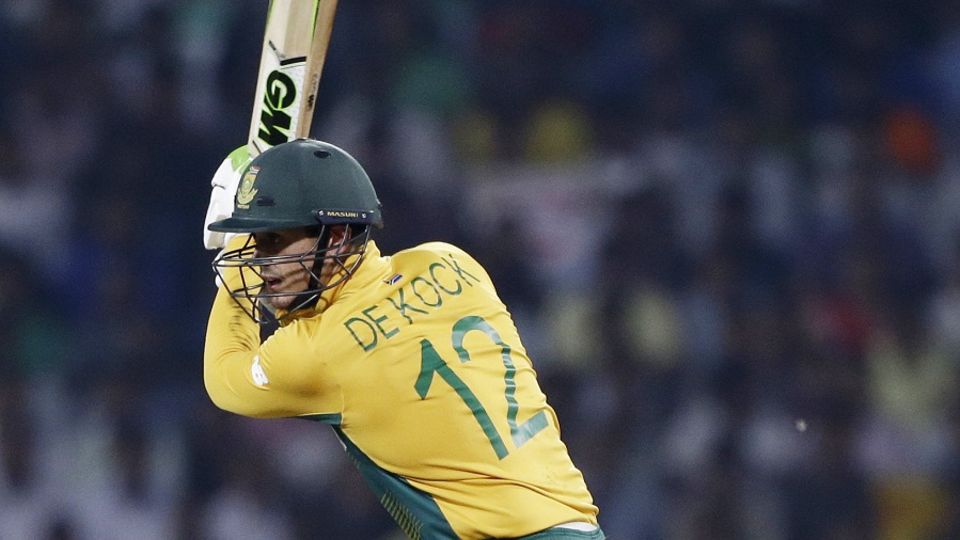 Just when it seemed like Quinton de Kock and AB de Villiers had got South Africa some stability...