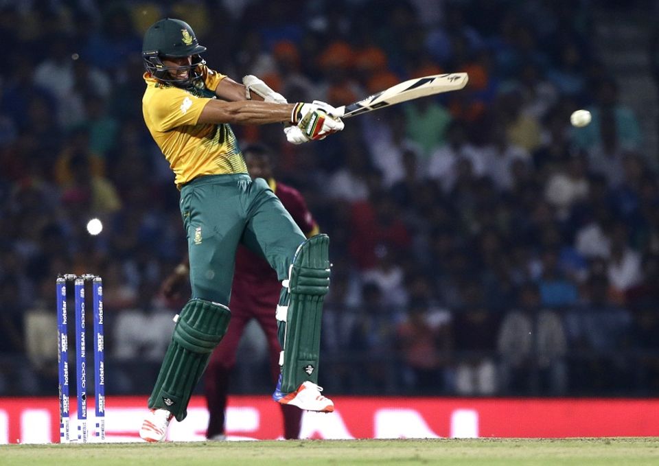 He found good support from David Wiese, as the pair added a 50-run stand that took South Africa close to 100