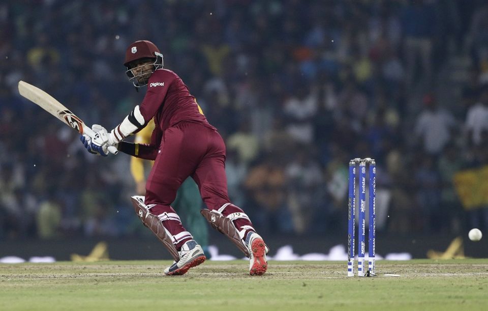 But Marlon Samuels kept his side moving closer to the target