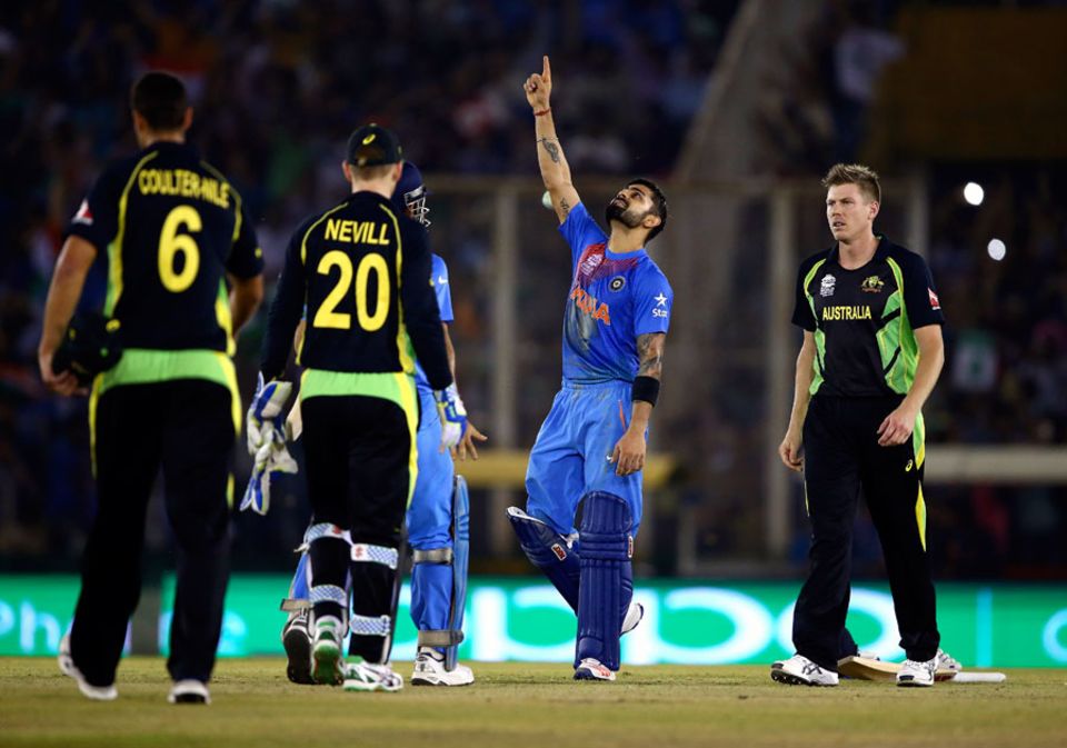 Hot pursuit: Virat Kohli averages 122.83 in successful chases in T20Is