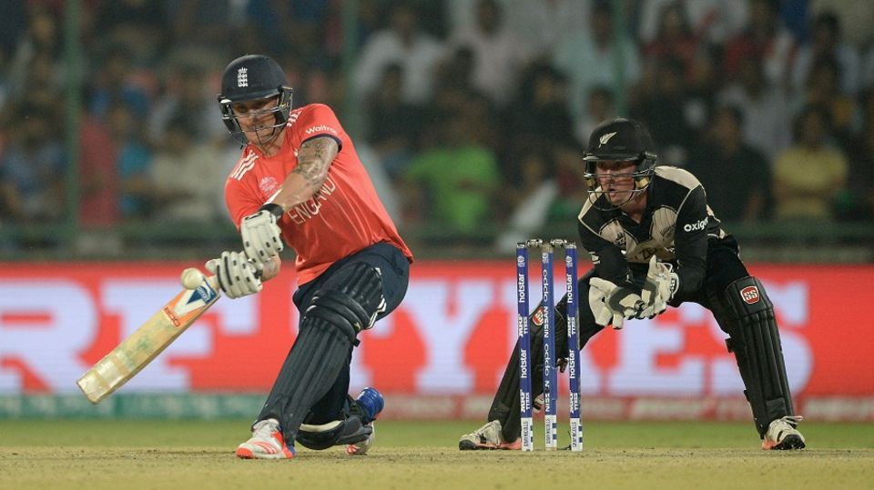 In the semi-final, also <a href="http://www.espncricinfo.com/icc-world-twenty20-2016/engine/match/951369.html" target="_blank">in Delhi,</a> England's bowlers conceded only 20 runs in the final four overs to limit New Zealand to 153, and Jason Roy demolished the chase by making 78 off 44 balls. England were through to the final with a seven-wicket win and 17 balls to spare.
