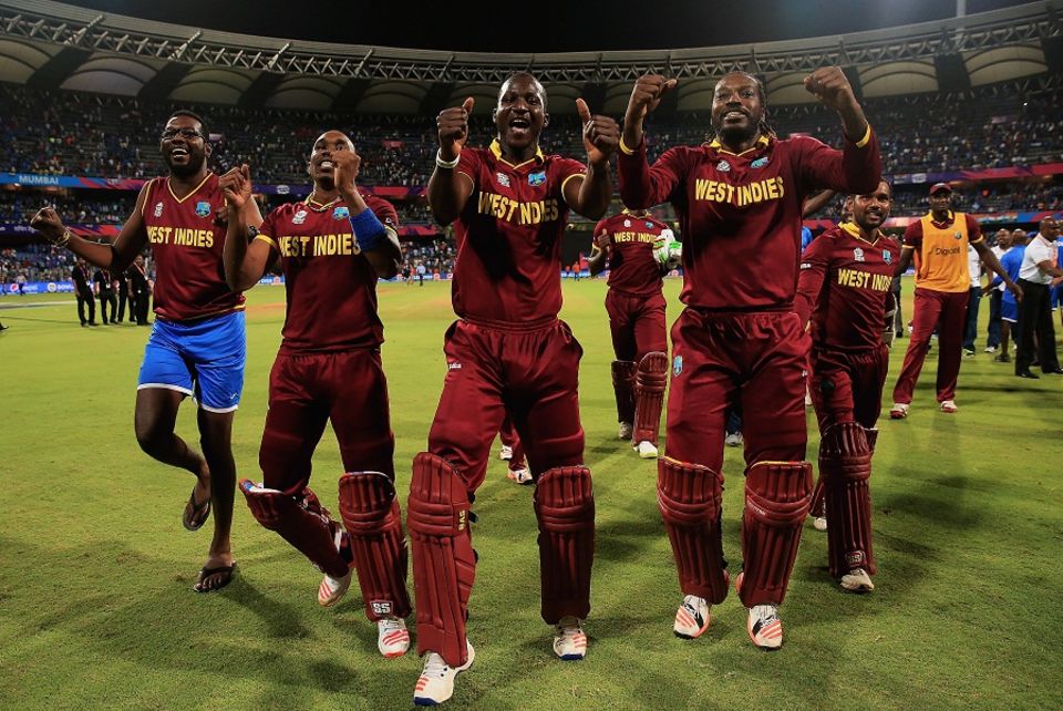 West Indies are a team full of hitters, which has worked to their advantage on the slow pitches, because they back themselves to hit their way back after a string of dot balls