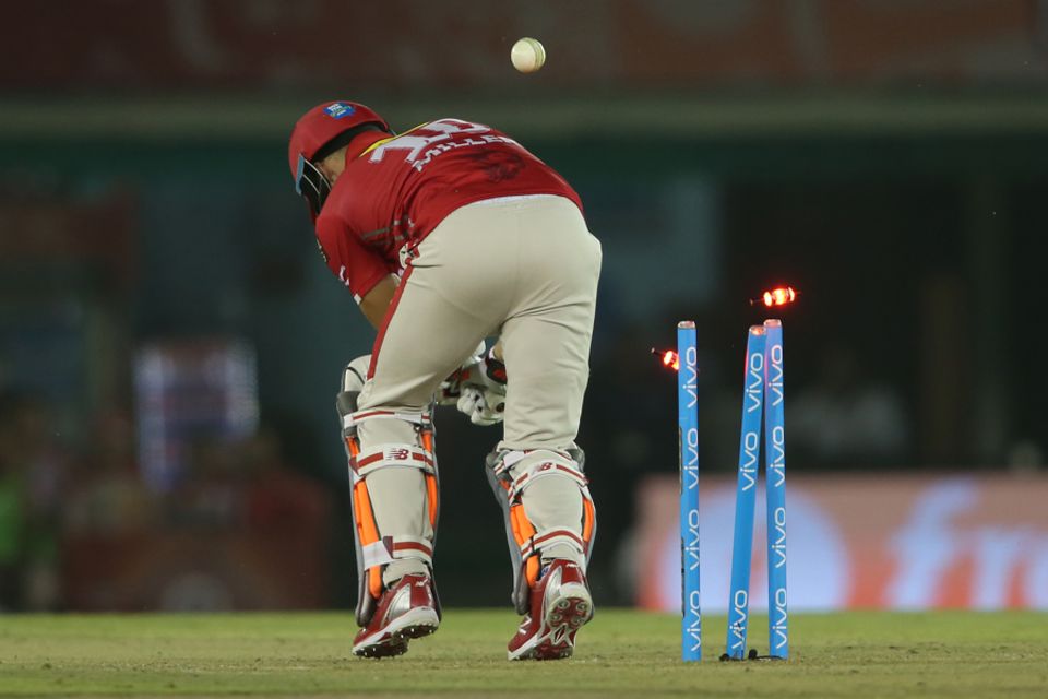 David Miller managed 161 runs in 14 matches at an average and strike rate of 16.10 and 122.90