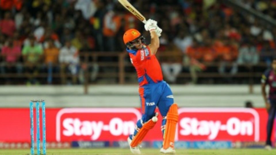 Aaron Finch hits out