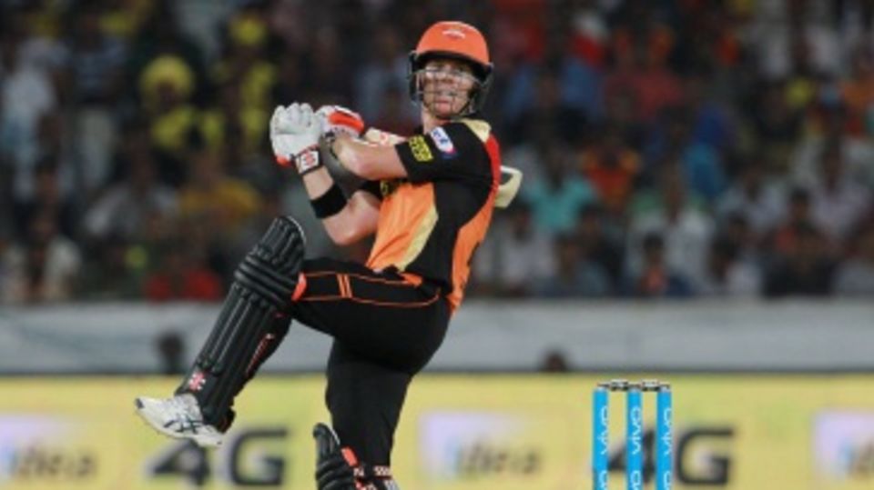 David Warner made his second half-century in three matches