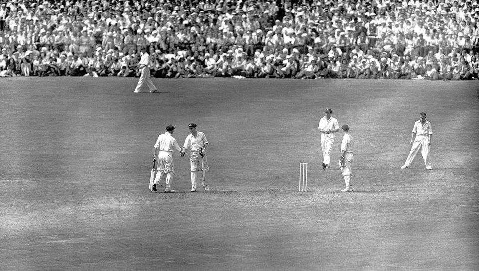 Morris' match: when Australia chased a record 404 in less than a day, with a little help from AR Morris (182) and DG Bradman (173)
