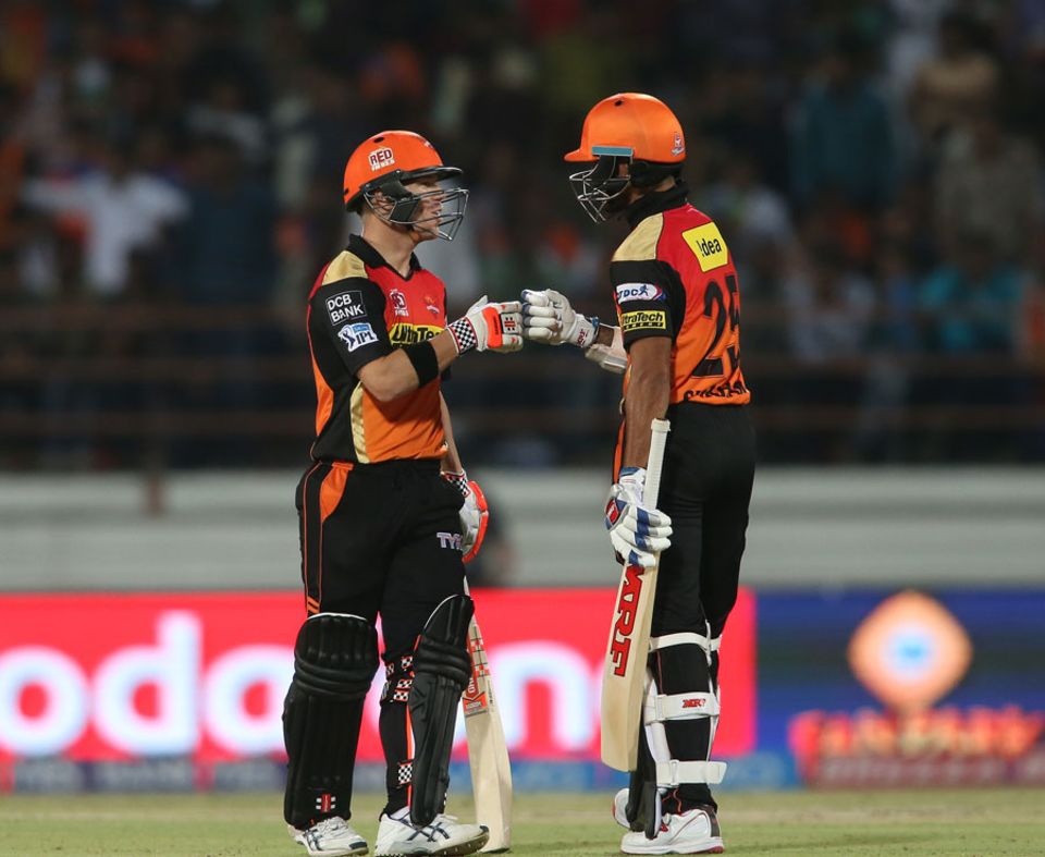 "The real cornerstone to our success was firstly our captain David Warner and his extraordinary season, and secondly, his partnership with Shikhar Dhawan"