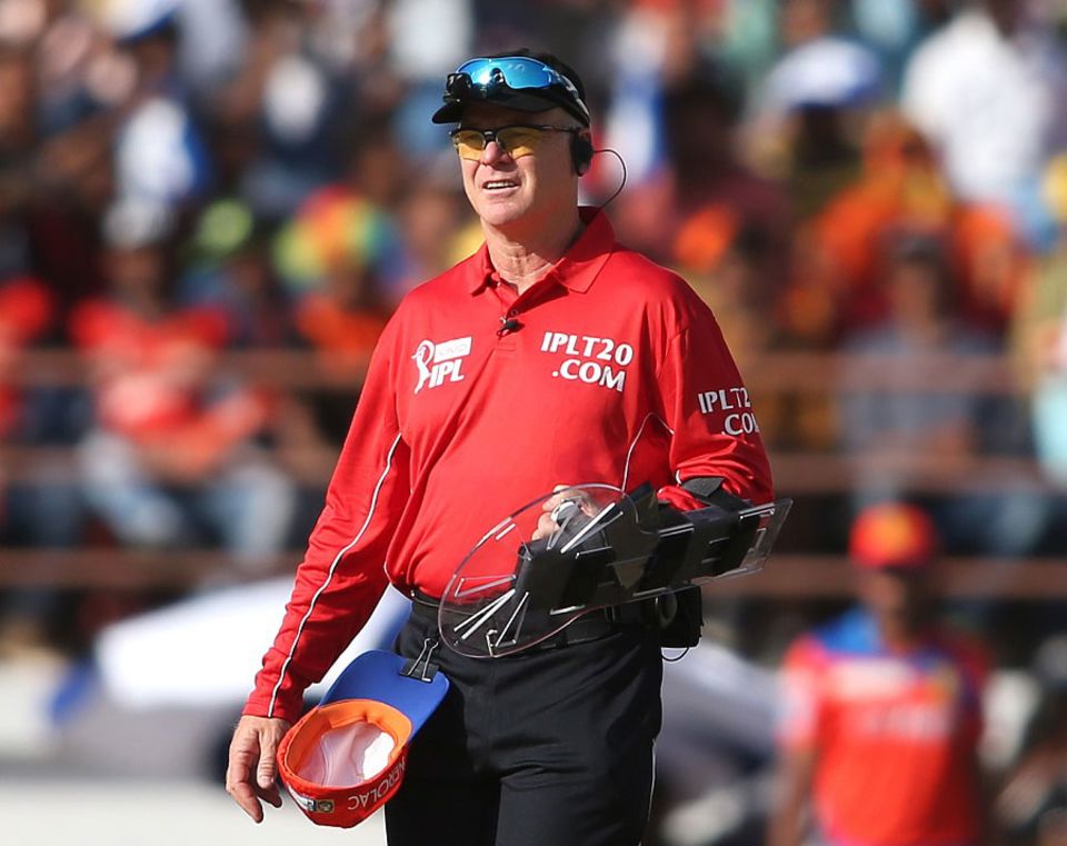These days umpires need to protect themselves from serious injury, given how quickly the ball travels off the bat