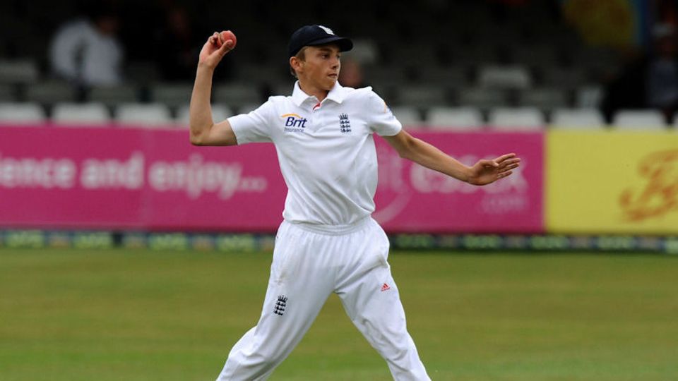 Flashback: Aaron Beard substitute fielded for England as a 15-year-old in 2013