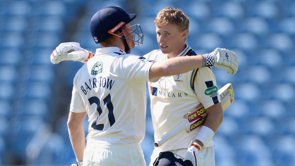 Joe Root and Jonny Bairstow shared a magnificent stand, worthy of re-writing record books
