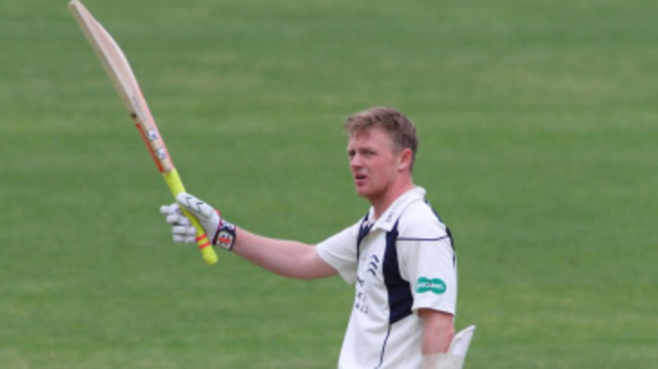 Sam Robson made his third century of the season