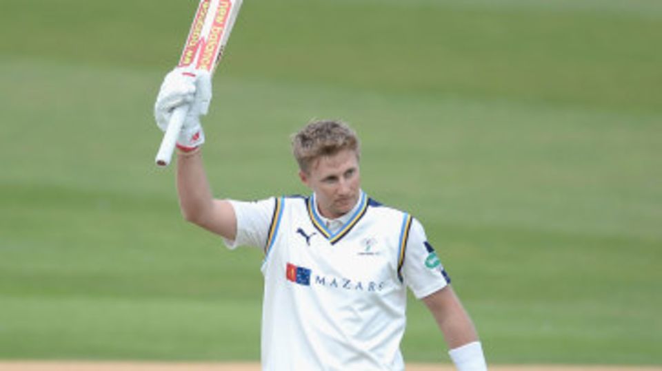 Joe Root reached his double century