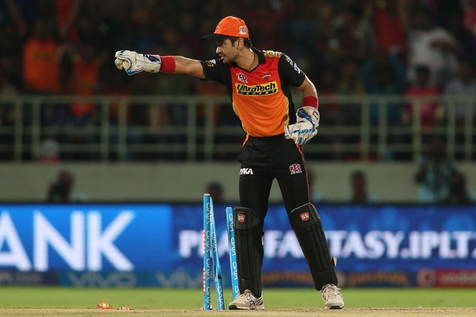 Naman Ojha had an eventful game behind the stumps