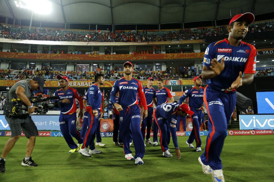 With Zaheer Khan out with a niggle, JP Duminy led Delhi Daredevils out after he sent Sunrisers Hyderabad in to bat