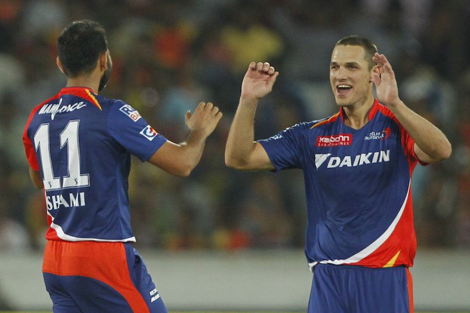 Daredevils hauled Sunrisers back with regular strikes, with Nathan Coulter-Nile picking up two...