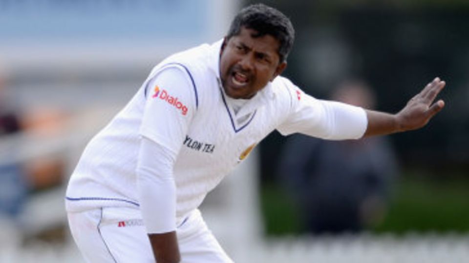 Rangana Herath removed both openers