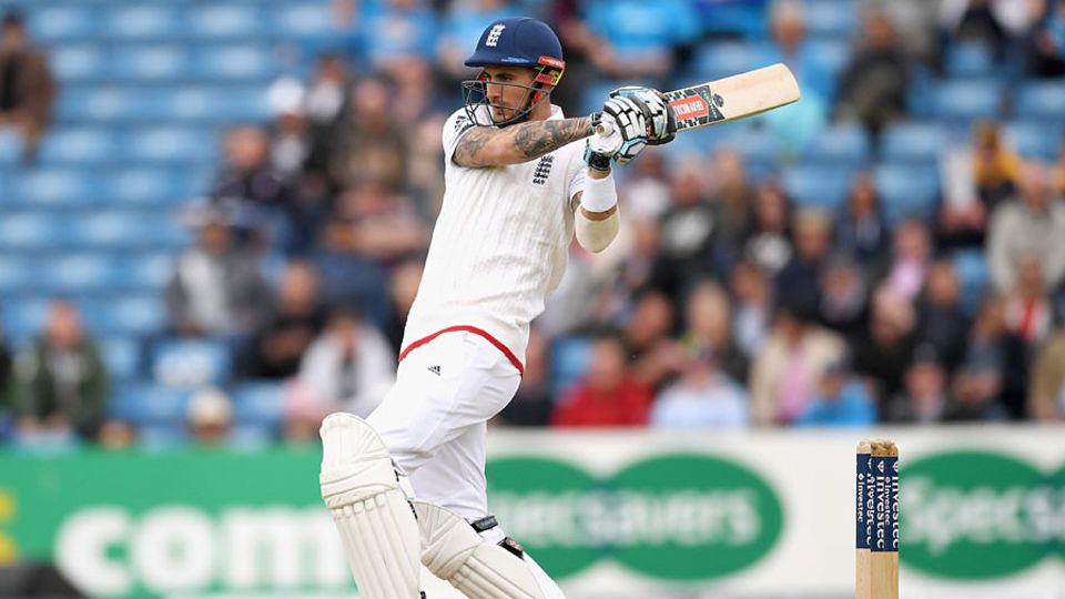 Alex Hales stayed firm while others around him fell