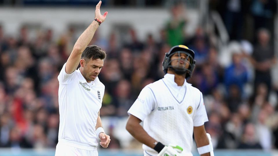 James Anderson was always likely to be a handful, but Sri Lanka gave him a helping hand