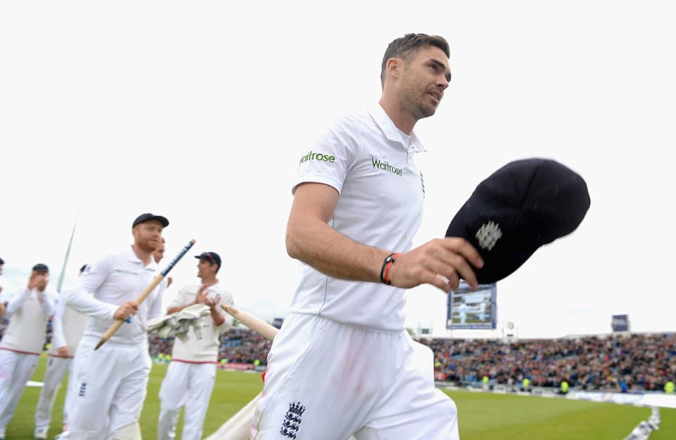 James Anderson's 10 for 45 in this Test is the first ten-for by an England pacers at Headingleysince Fred Trueman's 11 for 88 in the 1961 Ashes Test