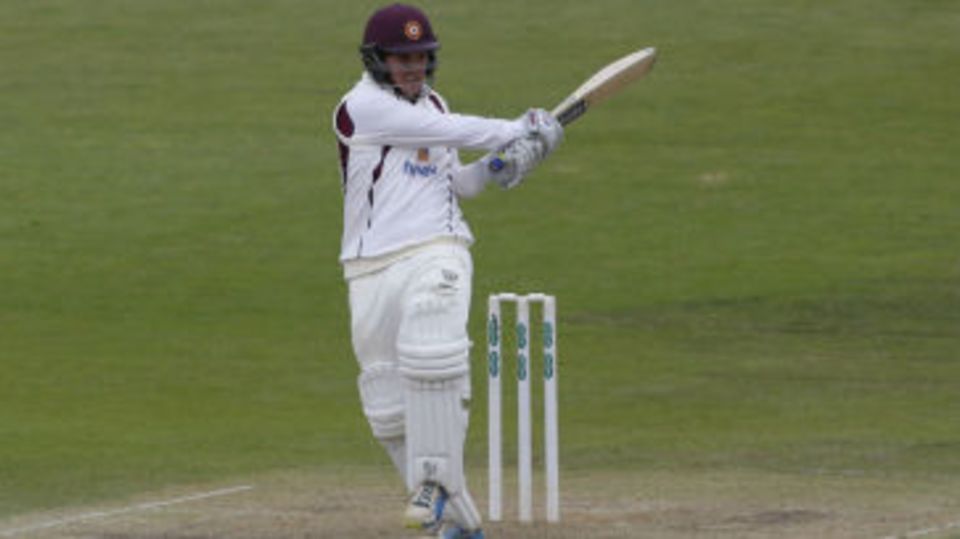 Rob Newton's century led Northamptonshire's rearguard