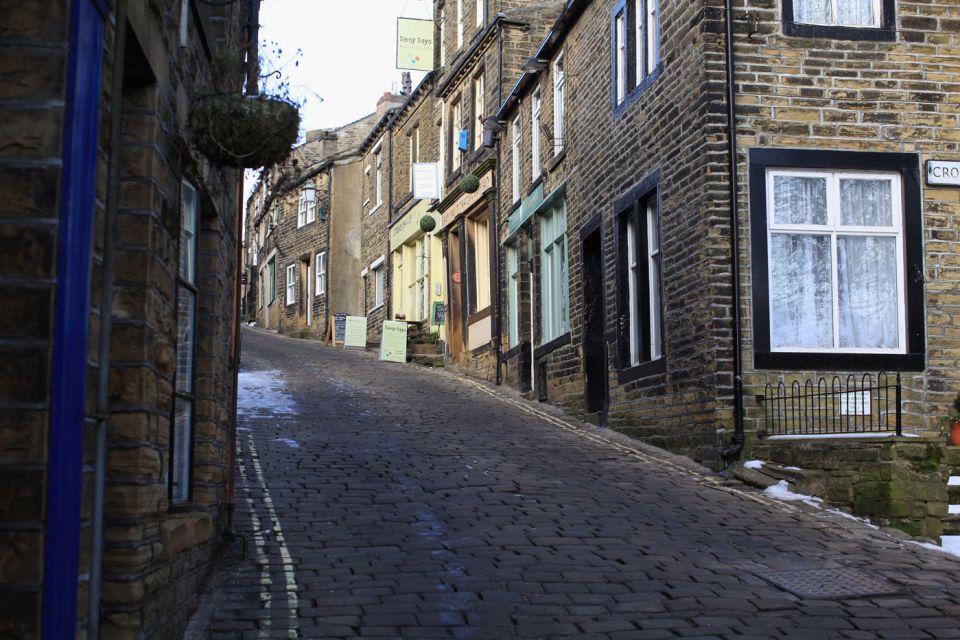 The cobbled streets of Haworth